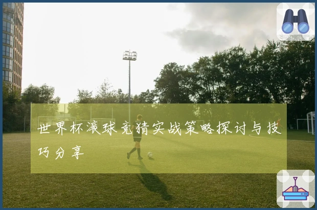 世界杯滚球竞猜实战策略探讨与技巧分享